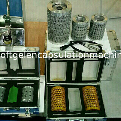 Softgel kapsül ve Paintball makinesi için kalıp rulosu takım seti Dolgu Malzemesi Enjeksiyon Pompası