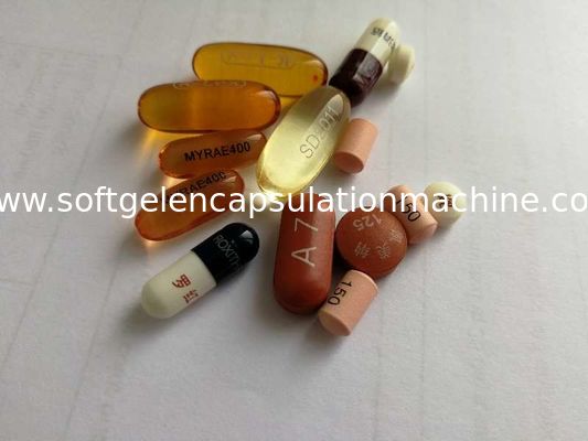 Hayvansal Olmayan Jel SS316 CE Softgel Kapsülleme Makinesi