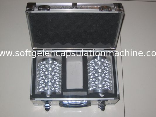 AL / Cu Kapsül Kalıp Paintball Kalıp Rulosu 10 "/ 12" softgel kapsülleme makinesi için