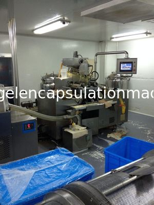 Balık Yağı Softgel için İlaç Kapsül Yapıcı Makinesi 120000 Adet / H