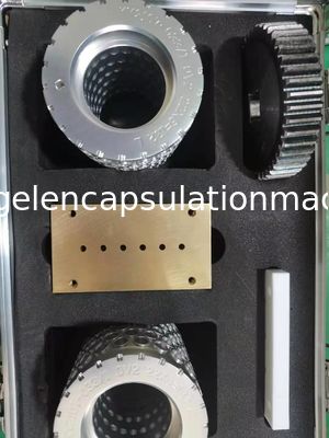 Softgel Kapsülleme Makinesi için 4 "6" 8 "10" Zar Silindir Kapsül Kalıbı Çok Kavite