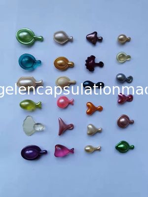 10-12 İnç İlaç Paketleme Softgel Kapsül Makinesi Yüksek Hızlı