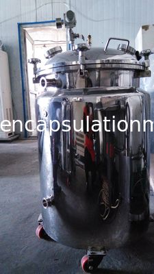 Vakum ve hava seperatörlü PID Paslanmaz Çelik Jelatin Karıştırma Tankları