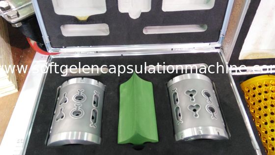 10 "/ 12" Softgel Kapsülleme Makinesi için Balık Şekli Kalıp Rulo Takım Kapsül Kalıbı