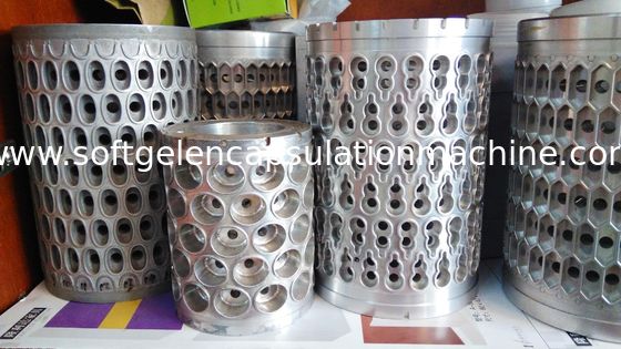 10" / 12" Softgel Kapsülleme Makinesi için Paintball Kalıp Rulo Kapsül Kalıbı