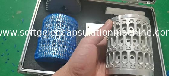 Kapsül 7000pcs/H Softgel Dolum Makinesi Lab Modifiye Nişasta